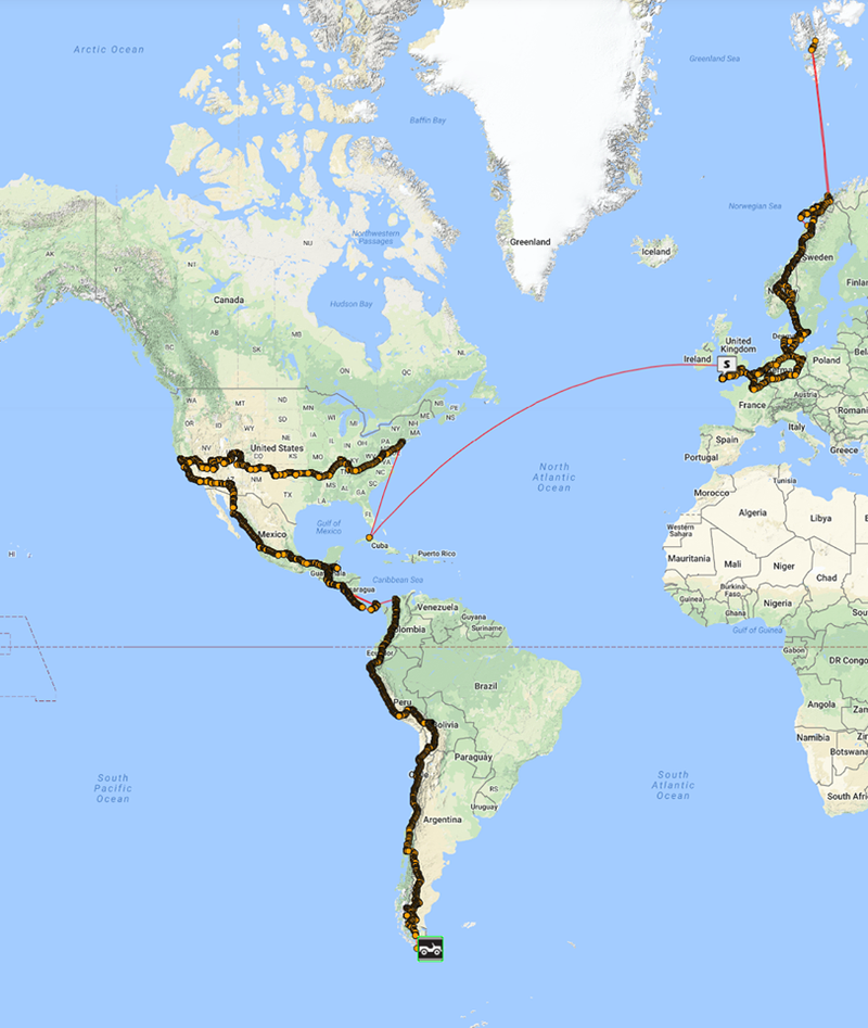 Illustration for article titled This Guy Took A 25,000-Mile Pub Tour Across The World In An Old TVR